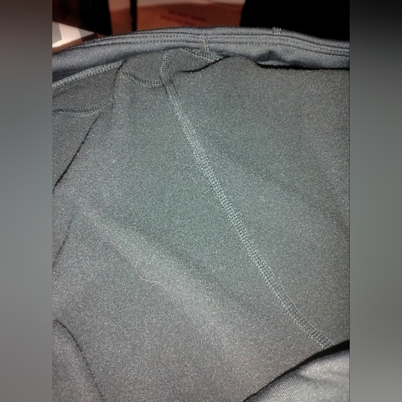 Patagonia Dark Gray Fleece Lined Active Leggings, Sz Large - Picture 5 of 5